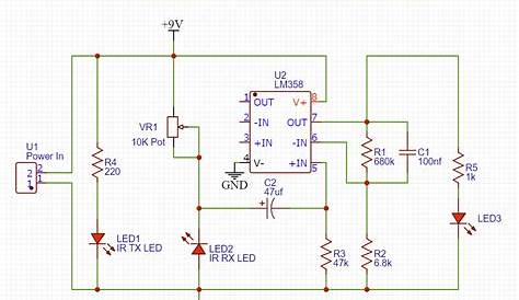 Heart Rate Monitor Circuit Using LM358 IC | DIY Project