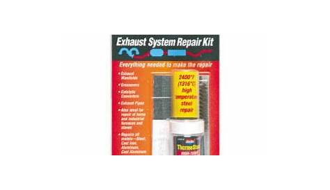 Quiksteel Thermosteel Exhaust Repair kit - Repair Products