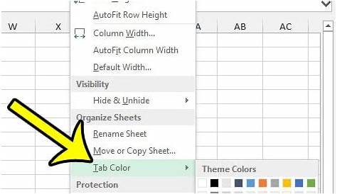 How to Change the Sheet Tab Color in Excel 2013 - Live2Tech