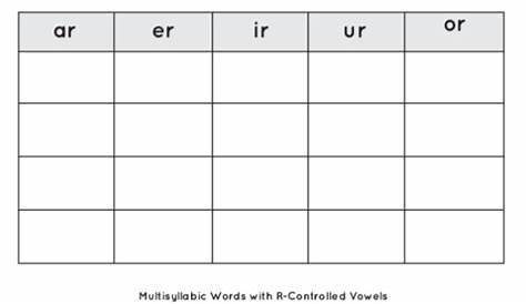 printable multisyllabic words worksheets