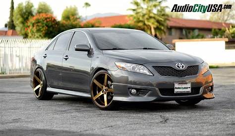 2011 Toyota Camry lowered on STR 607 wheels > Autospice