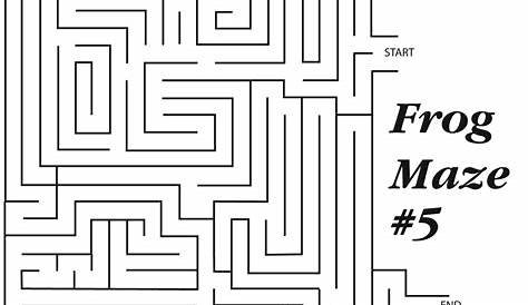 mazes for 5 year olds