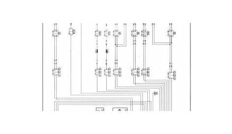 Electrical wiring diagrams for Renault Trafic J83 (Renault Trafic II