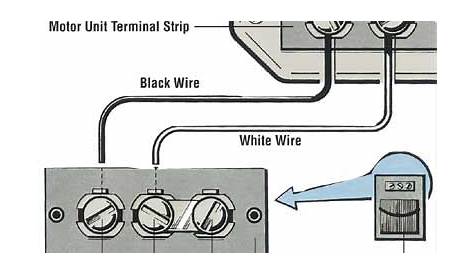 garage door wiring diagram