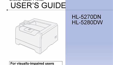 brother hl2270dw user manual