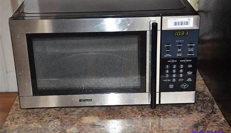 Kenmore stainless steel microwave model 721.6... | Whiteford 2002 VW