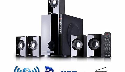 BeFree SoundbeFree Sound 5.1 CA Surround Sound Bluetooth Speaker System