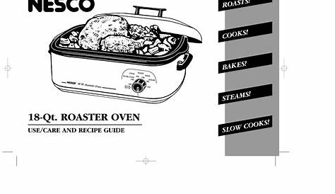 Nesco 18-Qt. ROASTER OVEN User Manual | 20 pages