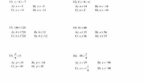 grade 7 math worksheets
