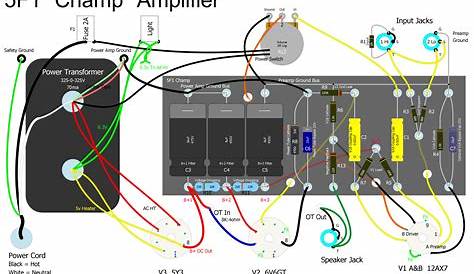 guitar amp circuit diagram