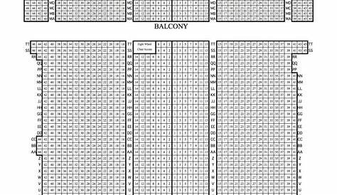 kavli theater seating chart
