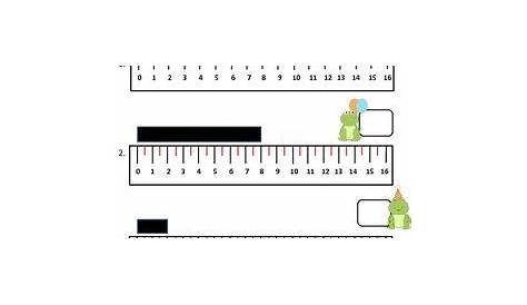 measure to the nearest centimeter worksheets