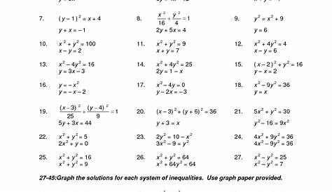 Quadratic Equation Worksheets Printable PDF Download - Worksheet