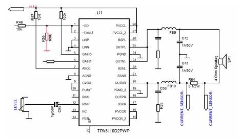 tda7297 amplifier circuit diagram