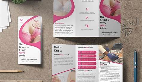 Breast Cancer Medical Trifold Brochure design by Niaz Mohaimen Alfee on