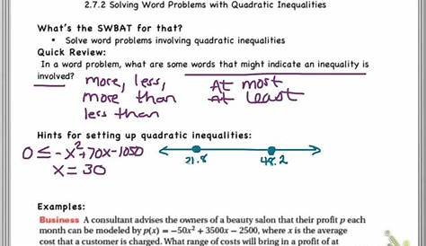 Two Step Equations And Inequalities Worksheet — db-excel.com