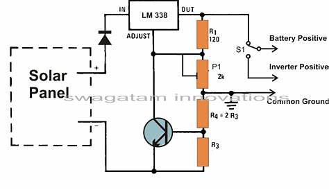 Solar Panel Voltage Regulator Circuit | Homemade Circuit Projects