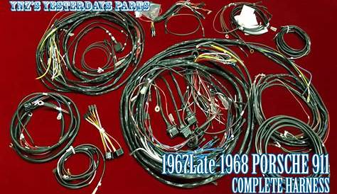 1948-1975 Porsche Wiring Harness (es) | YnZ's Yesterday's Parts