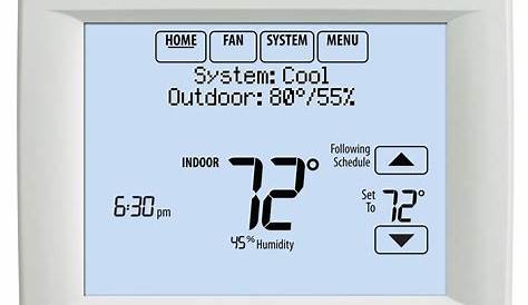 honeywell touch screen thermostat manual