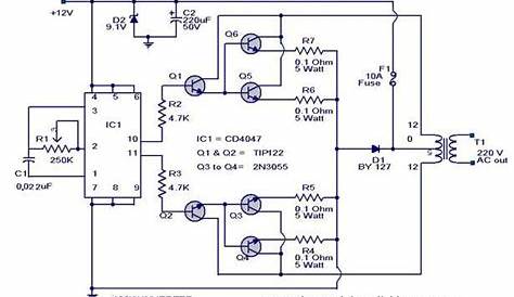 1000W Power Inverter (With images) | Circuit diagram, Power inverters