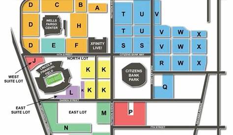 lincoln financial field stadium seating chart