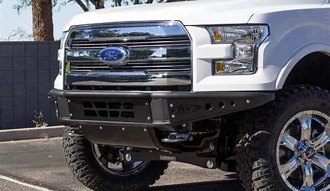 Ford F-150 Venom Front Bumper with Dually mounts in sides in Hammer