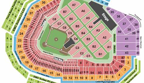 fenway park seating chart for concerts