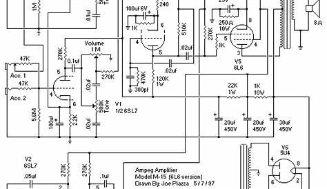 ampeg micro cl schematic