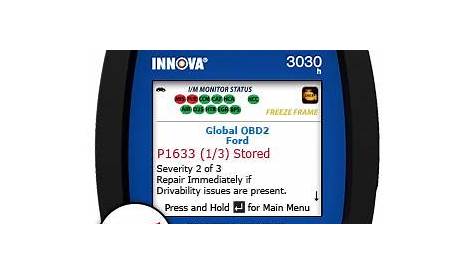 Innova 3030h OBD2 Scanner / Car Code Reader with Severity Alert and