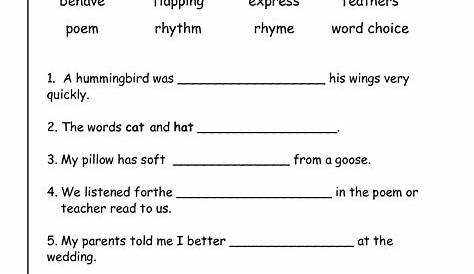 vocabulary activities for 2nd grade