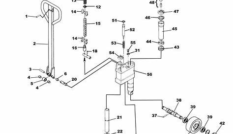 Crown Pallet Jack Parts Diagram | Reviewmotors.co