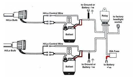 H4 Bi Xenon Wiring Diagram