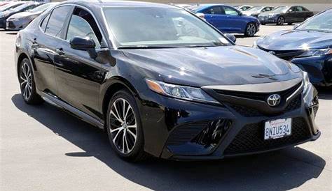 Used Toyota Camry Black Exterior for Sale