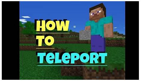 how to teleport to biomes in minecraft bedrock