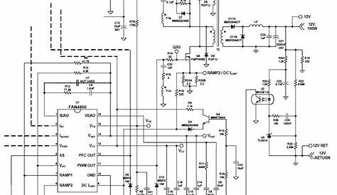 3842 smps circuit diagram