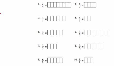 3rd Grade Fractions Free Math Worksheet - EduMonitor