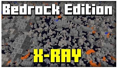 x-ray minecraft bedrock