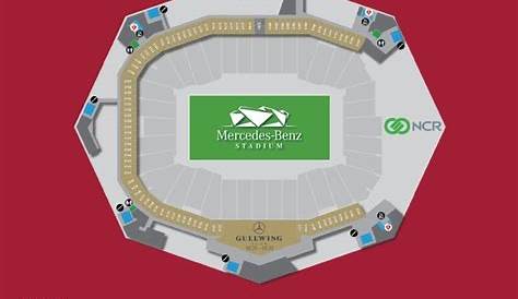 seating chart mercedes benz stadium atlanta