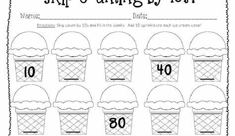 Printable Skip Count by 10 Worksheets | 101 Activity