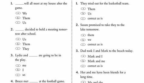 5th Grade Grammar Worksheets Pdf Free - worksSheet list