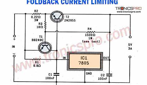 current foldback circuit diagram