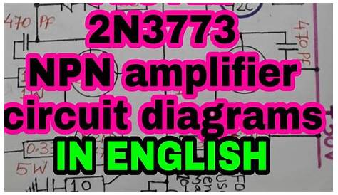 2n3773 300 watt NPN amplifier circuit diagram - YouTube