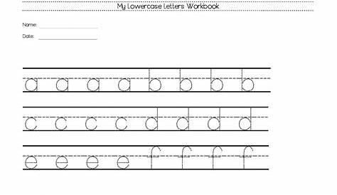 uppercase and lowercase letter worksheets