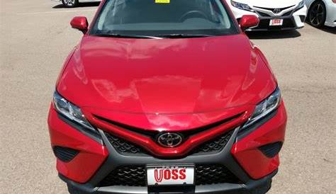 $25,728 2019 Toyota Camry SE Supersonic Red [extra_cost_color] 4D Sedan