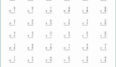 printable mad minute worksheets