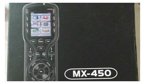 Universal MX-450 Custom Programmable Remote Control for sale online | eBay