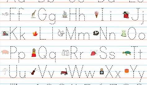 Pre K Letters Templates | Activity Shelter