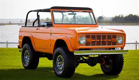 orange ford bronco sport