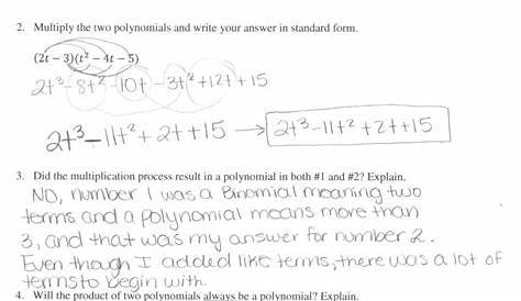 Multiplying Monomials And Polynomials Worksheet — db-excel.com