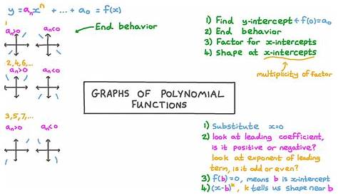Graphs Of Polynomial Functions Worksheet - Worksheets For Kindergarten